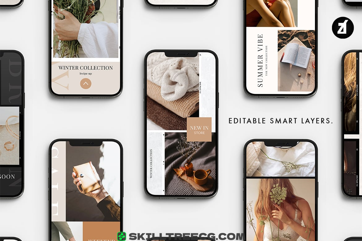 图片[4]-Smartphone device mockup and scene generator（282719）-技能树